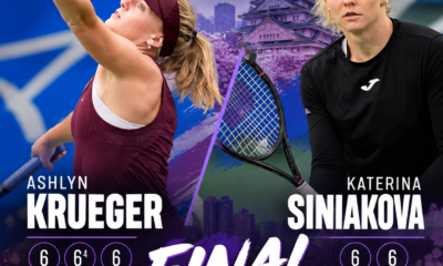 Ashlyn Krueger y Katerina Siniakova disputarán la final del WTA Osaka 2026 tras vencer a Ann Li y Katie Boulter. Todos los resultados.