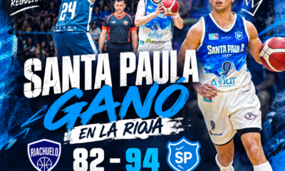 Santa Paula venció a Riachuelo 94-82 en La Liga Argentina 2026/27.