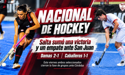 Salta sumó una victoria femenina y un empate masculino ante San Juan en el Campeonato Argentino de Selecciones Mayores. Este viernes enfrenta a Córdoba.
