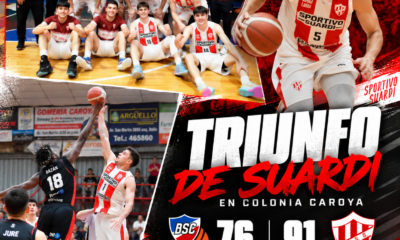 Sportivo Suardi debutó con triunfo ante Bochas