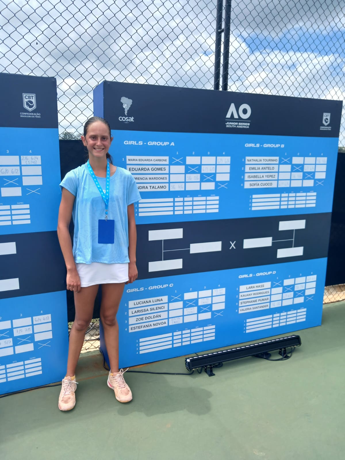 Florencia Mardones cerró su participación en Brasil con una ajustada derrota ante Sandra Victoria Tálamo Pinto, en otro partido de alto nivel.