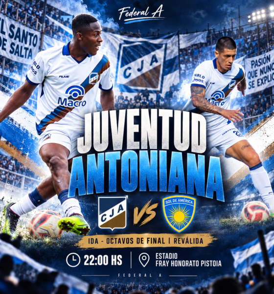 Juventud Antoniana recibe este viernes desde las 22 a Sol de América de Formosa, en el estadio Fray Honorato Pistoia, por la ida de los octavos de final de la Reválida del Torneo Federal A. El Santo buscará hacerse fuerte en Salta y sacar una diferencia antes de la revancha, ante un rival que cuenta con ventaja deportiva en caso de igualdad global.