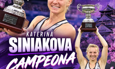 Katerina Siniakova se consagró campeona del WTA Osaka tras aplastar a Ashlyn Krueger por 6-1 y 6-0 en una final contundente.