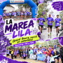 El Club Grand Bourg organizó La Marea Lila, una carrera de 5 y 10 kilómetros que promovió el running, los hábitos saludables y el encuentro familiar en Salta.