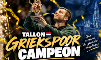 Griekspoor campeón del ATP Bruselas 2026 tras remontar ante Struff por 4-6, 6-3 y 6-4. El neerlandés conquistó su cuarto título ATP.