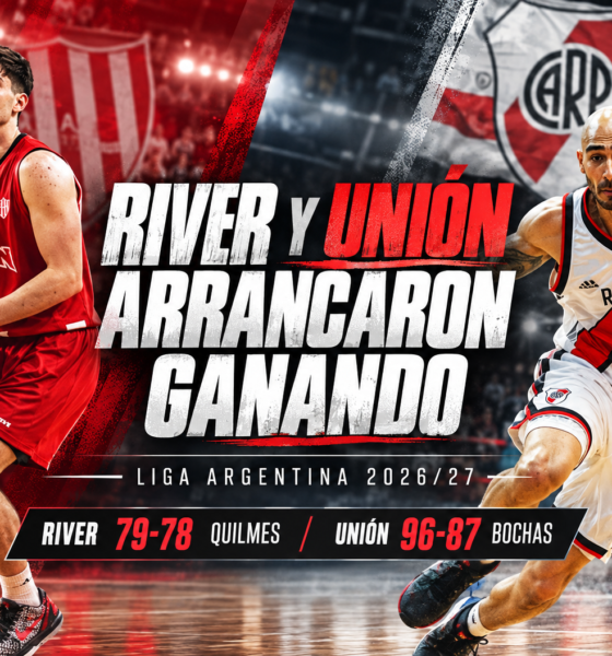 River sorprendió a Quilmes en Mar del Plata y Unión festejó ante Bochas Sport en la jornada inaugural de la Liga Argentina.