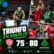 Barrio Parque venció 80-75 a Unión de Santa Fe y sumó su segunda victoria consecutiva en la Liga Argentina 2026/27.