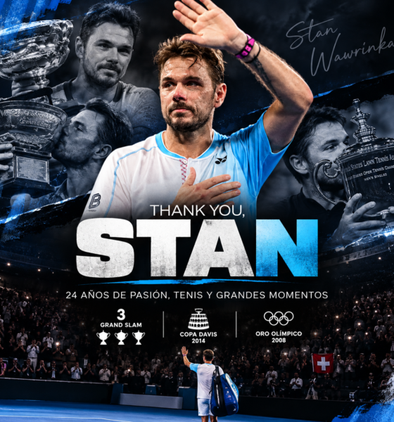 Stan Wawrinka se despidió del tenis profesional en el ATP Basilea 2026 tras enfrentar a Jiri Lehecka.