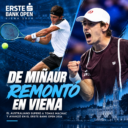 Etcheverry cayó ante Berrettini y De Miñaur remontó a Machac en el ATP Viena 2026. Todos los resultados y próximos partidos.