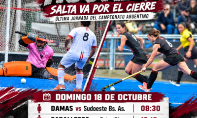 Salta cayó ante Mar del Plata y Tandil en el Nacional de Hockey. Este domingo cierra el torneo frente a Sudoeste de Buenos Aires y Entre Ríos.