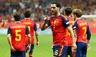 España sigue perfecta, Inglaterra aplastó a Croacia y la Nations League empieza a perfilar sus candidatos.