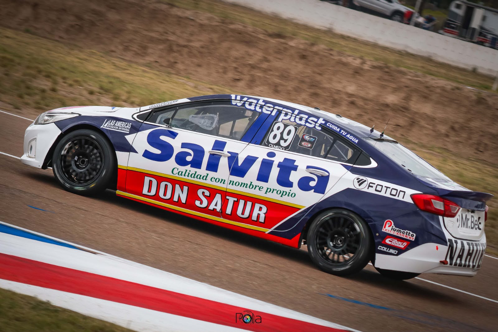 Jeremías Olmedo durante la décima fecha del Turismo Nacional Clase 3 en el Autódromo Ciudad de San Martín, Mendoza.