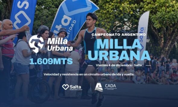 Salta vivirá la Fiesta Nacional del Deporte del 4 al 8 de diciembre, con múltiples disciplinas y la primera Milla Urbana, que espera reunir a 700 atletas