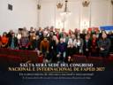 Representantes del periodismo deportivo reunidos en el marco del Congreso de FAPED, donde Salta fue designada sede para 2027.