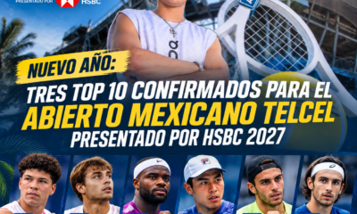 ATP Acapulco 2027 confirmó a Shelton, Cobolli, Tiafoe y Cerúndolo. Conocé las seis figuras que jugarán el Abierto Mexicano del 20 al 27 de febrero.