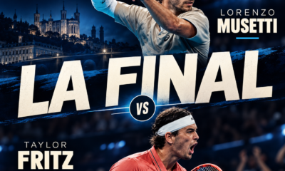 Lorenzo Musetti salvó cuatro match points ante Flavio Cobolli y enfrentará a Taylor Fritz en la final del ATP Lyon 2026.