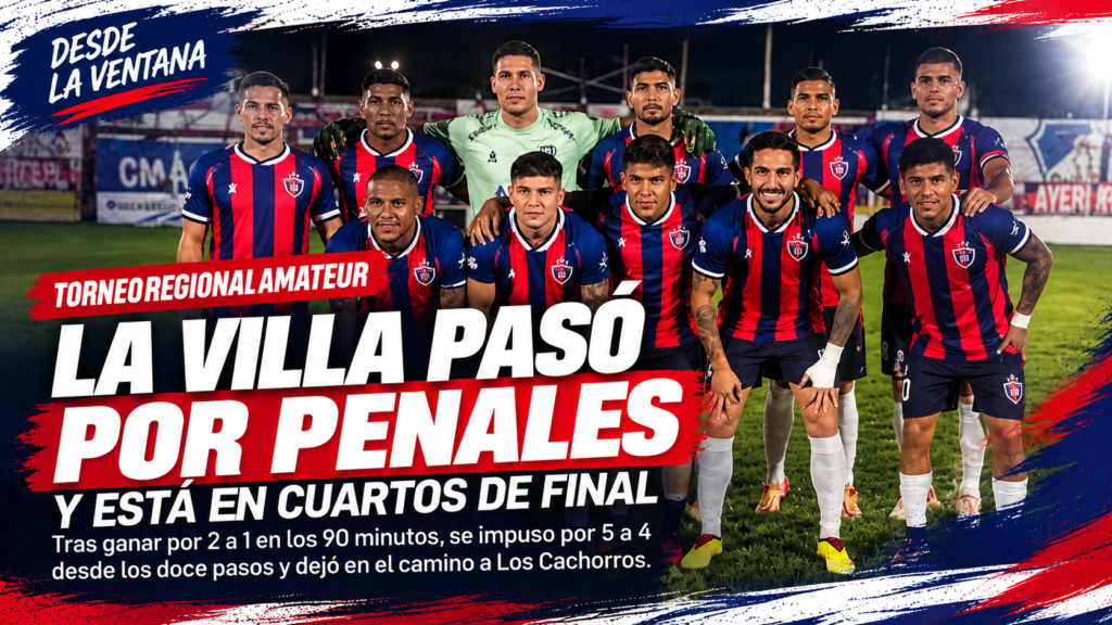 Villa San Antonio eliminó a Los Cachorros por penales. Mitre, Pocitos, Libertad y Redes de la Patria todavía buscan avanzar.