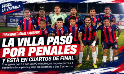 Villa San Antonio eliminó a Los Cachorros por penales. Mitre, Pocitos, Libertad y Redes de la Patria todavía buscan avanzar.