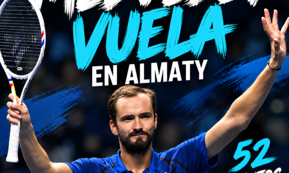 Medvedev avanza en 52 minutos en el Almaty Open 2026 y Khachanov salva cinco puntos de partido. Resultados y próximos cruces.