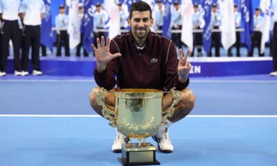 Novak Djokovic conquistó su séptimo título en Pekín y llegó a los 102 trofeos de su extraordinaria carrera.