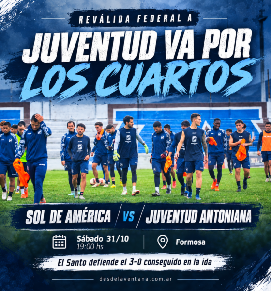 Juventud Antoniana visita a Sol de América por la Reválida del Federal A