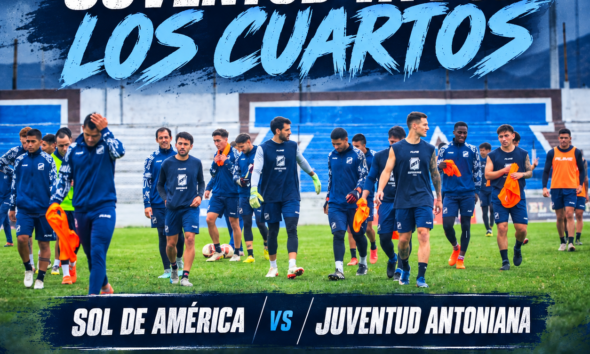 Juventud Antoniana visita a Sol de América por la Reválida del Federal A