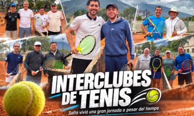 La lluvia no pudo con el Interclubes de Tenis en Salta: 16 cruces por equipos, cuatro sedes y cinco categorías en una intensa jornada.