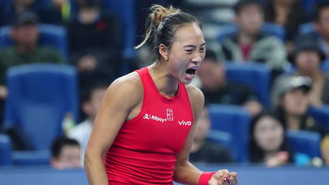 Qinwen Zheng derrotó a Mirra Andreeva en la final y se convirtió en la primera campeona china del WTA 1000 de Beijing.